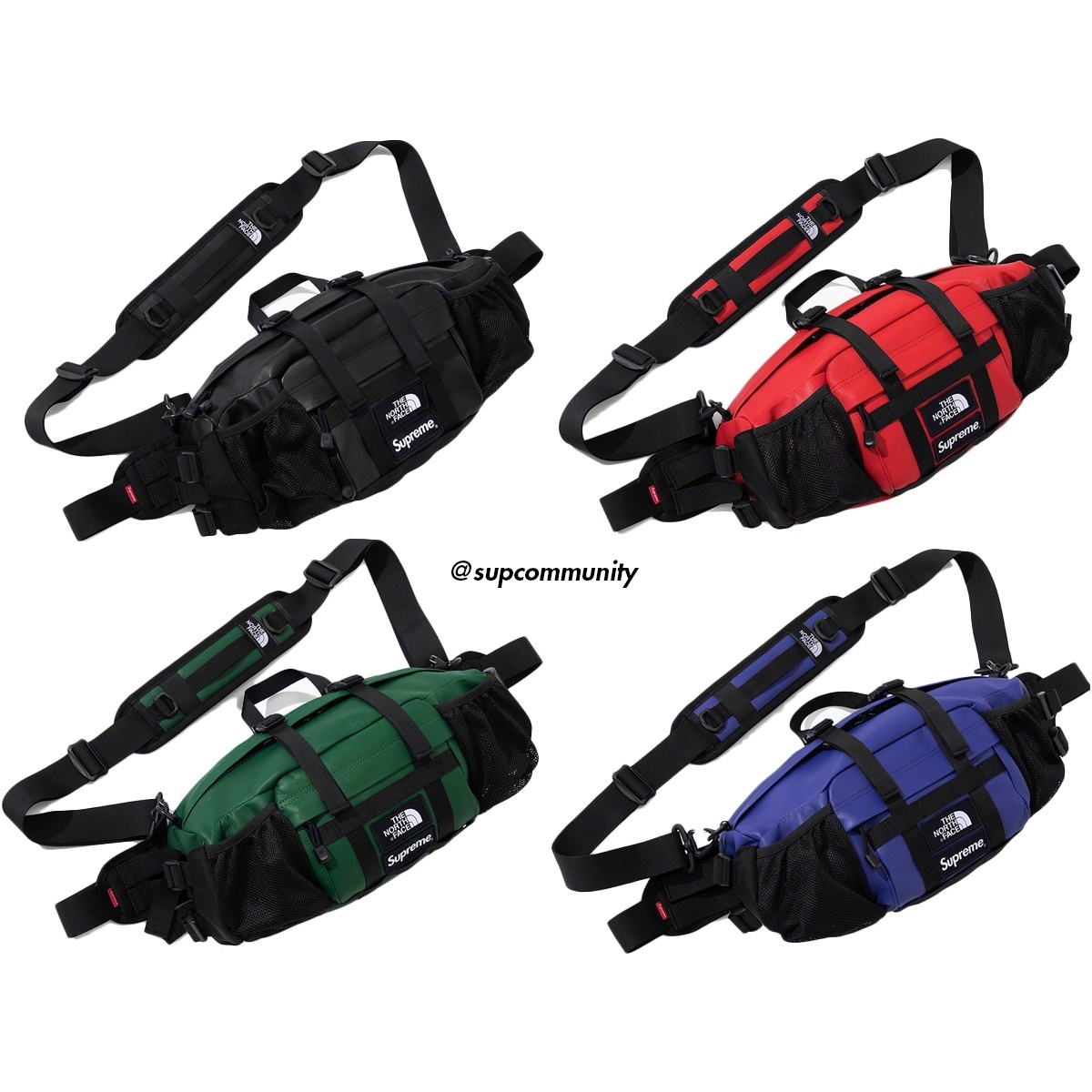 Supreme®/The North Face® Leather Mountain Waist Bag